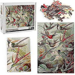 Universal Puzzle décompressé puzzle éducatif jouet, puzzle colibri 1000 pièces 