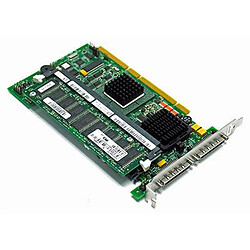 Carte PCI-X SCSI Ultra-320 LSI Logic Dell PERC4/DC 128Mb Raid Controller 0KJ926 · Occasion 