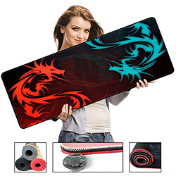 Universal 800 * 300 Tapis de souris gamer Tapis de souris gamer Tapis d'ordinateur en caoutchouc Tapis de clavier Tableau Gaming Dragon |