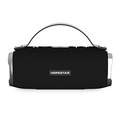 Wewoo Enceinte Bluetooth étanche noir Mini Portable Sans Fil Haut-Parleur, Micro Intégré, Soutien AUX / Main Appel Gratuit / FM / TF