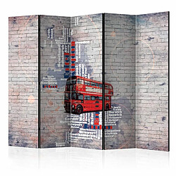 Paris Prix Paravent 5 Volets My London... 172x225cm