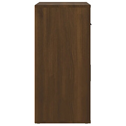 Acheter vidaXL Buffet Chêne marron 80x33x70 cm Bois d'ingénierie