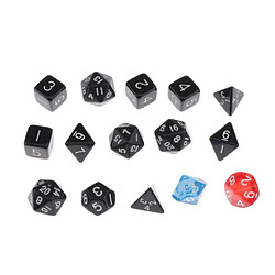 Jeux de dés polyédriques Dés Jeux de Role D10 D6