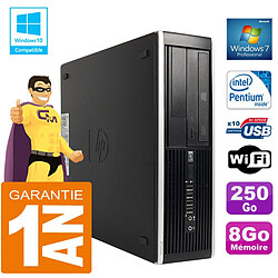 PC HP Compaq 8300 SFF Intel G850 Ram 8Go Disque 250 Go Graveur DVD Wifi W7 - Occasion