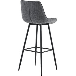 Non Tabouret de bar tissu Dartford pas cher