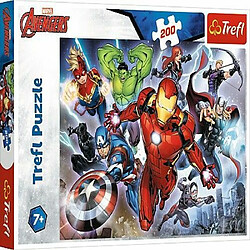 Acheter Trefl- Marvel Avengers 200 Teile, für Kinder AB 7 Jahren Puzzle, 13260, Multicolore