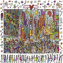 Ravensburger - 19069 - Puzzle Classique - Times Square - James Rizzi - 1000 Pièces pas cher