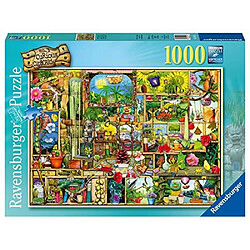 Ravensburger The gardeners cupboard Puzzle 1000 piAces pour adultes A chaque piAce est unique, la technologie Softclick signifie que les piAces semboAtent parfaitement, vert