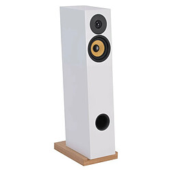 Enceinte colonne Davis Acoustics Courbet N4 Blanc Vendue à l unité