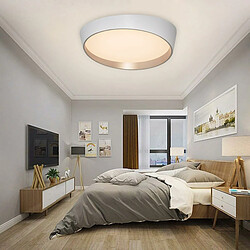 Plafonnier LED moderne 46 W rendement 360W cadre doré ellipse plafonnier lumière chambre hôtel cuisine bureau salon 230V 3000K