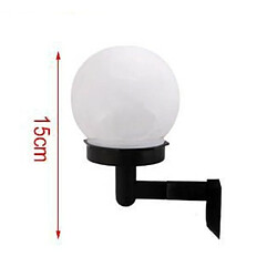 Tradex À ÉNERGIE SOLAIRE APPLIQUE MURALE LED 15 CM GLOBO POUR EXTÉRIEUR 2002999