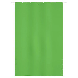 vidaXL Écran de balcon Vert clair 160x240 cm Tissu Oxford