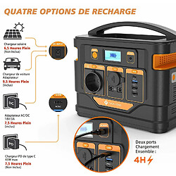 Station d'alimentation portable NOVOO Q300 avec une sortie CA de 300W et une capacité de batterie de 296Wh pas cher