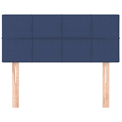 Avis Maison Chic Tête de lit moderne pour chambre - Décoration de lit Bleu 80x5x78/88 cm Tissu -MN44180