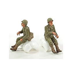 Hobby Fan Figurine Mignature Ww Ii Bofors Gun Crew (i) - 4 Figures pas cher