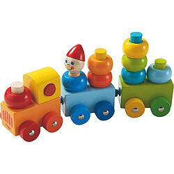 HABA- Train Découverte Ronds Multicolores, 005126