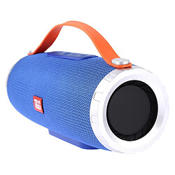 Wewoo Enceinte Bluetooth Haut-parleur stéréo V4.2 portable sans fil T & G TG109 avec poignéeMIC intégréprise en charge des appels mains librescarte TFentrée AUX et FM bleu foncé