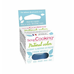 Scrapcooking Colorant alimentaire naturel en poudre - bleu 5 g 