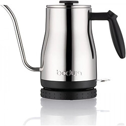 Bouilloire Electrique BODUM - BISTRO a long bec, 1.200 W, 1.0 l, inox 