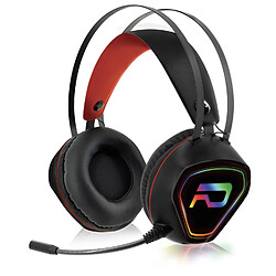 Spirit Of Gamers Casque audio gamer Advance RGB pour Xbox / PS4 / PC / Switch - 50 mm