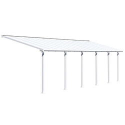 Pergola 25.4m² blanc - 704357 - PALRAM 