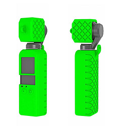 Wewoo Etui en silicone 2 1 de texture diamantée pour pochette OSMO (vert)