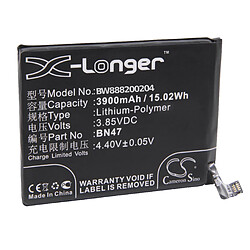 vhbw Li-Polymère batterie 3900mAh (3.85V) pour téléphone portable mobil smartphone comme Xiaomi BN47