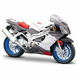 Ludendo Modèle réduit Wheelers 2 : Aprilia RSV 1000R - Echelle 1/18 : Blanc 