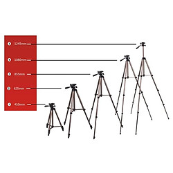 Acheter Wewoo WT3130 Support de trépied pour appareil photo Protable avec culbuteur caméscope DSLR Marron