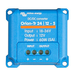 Convertisseur DC/DC Orion-Tr 24V - 12V non isolé Victron (Ampérage : 5 A)