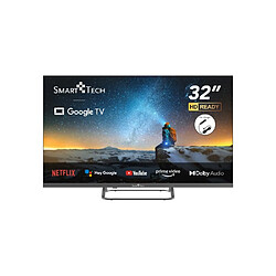 Smart-Tech Smart Tech TV LED HD 32" (80 cm) Smart TV Google tv 32HG01VC HDMI, USB, Résolution: 1366 * 768, prise 12 volts