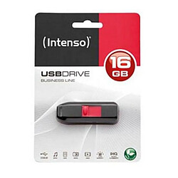 Totalcadeau Clé USB rouge de 16 Gigaoctet - Sauvgarde et mémoire informatique 16 Go pas cher