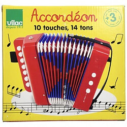 Avis Vilac Accordeon en PVC 10 touches et 14 tons