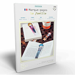 Youdoit Coffret DIY papier - 8 Marque-pages - Personnages