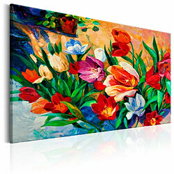 Paris Prix Tableau Imprimé Art of Colours : Tulips 80 x 120 cm 