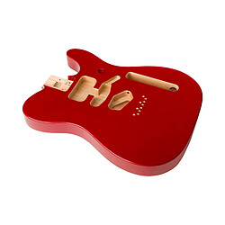 Deluxe Series Telecaster SSH Alder Body Modern Bridge Mount Candy Apple Red Fender 