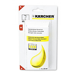 Produit de nettoyage 4 x 20ml pour nettoyeur vitres karcher