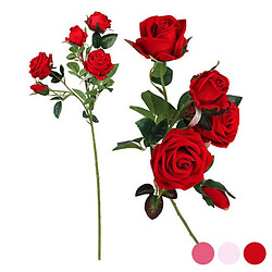 Totalcadeau Fleurs artificielles décoratives roses Rose (5 pièces-60 Cm) Couleur - Blanc pas cher Fleurs artificielles décoratives roses Rose (5 pièces-60 Cm) Couleur - Blanc