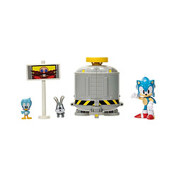 Jakks Pacific Sonic The Hedgehog - Diorama playset Level Clear 6 cm 