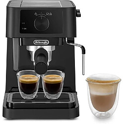 DeLonghi De'Longhi Stilosa EC230.BK, machine à expresso à pompe Barista traditionnelle, expresso et cappuccino, noir A19