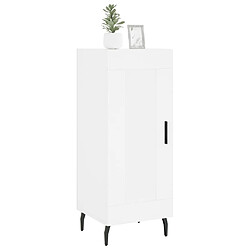 Avis Maison Chic Buffet,Meuble de Rangement,commode pour salon,Cuisine blanc 34,5x34x90 cm bois d'ingénierie -MN16733