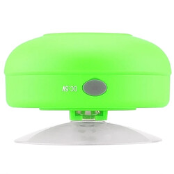 Wewoo Enceinte Bluetooth étanche vert pour iPhone, Galaxy, Sony, Lenovo, HTC, Huawei, Google, LG, Xiaomi, autres smartphones et tous les périphériques IPX4 V2.1 haut-parleur imperméable à l'eau, fonction mains libres, pas cher