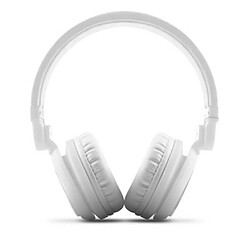 Totalcadeau Ecouteurs avec microphone Blanc - Casque PC, jeux, téléphone, smartphone pas cher