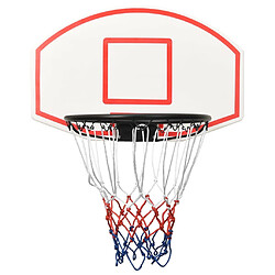 vidaXL Panneau de basket-ball Blanc 71x45x2 cm Polyéthylène