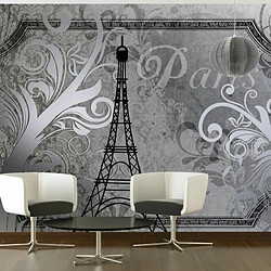 Paris Prix Papier Peint Vintage Paris Silver 280 x 400 cm 