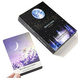 Universal Tarot Moon Card: A 44 Card Deck Anglais maintenant pratique pas cher