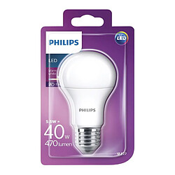 Philips Ampoule LED 6W équiv 40W 470lm E27 Blanc chaud