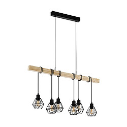 EGLO Suspension Townshend 43133 - Noir