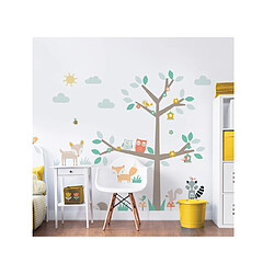 Walltastic 44647 Arbre a Stickers Animaux de la Foret