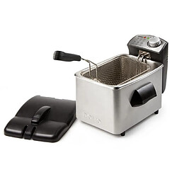 Friteuse 4l 3000w inox/noir - do458fr - DOMO